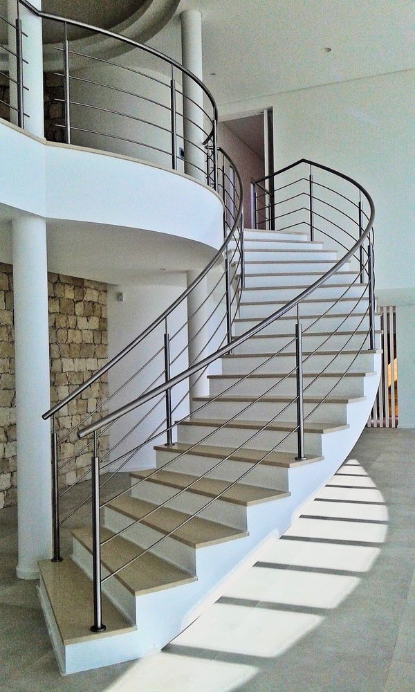 Balustrada de inox