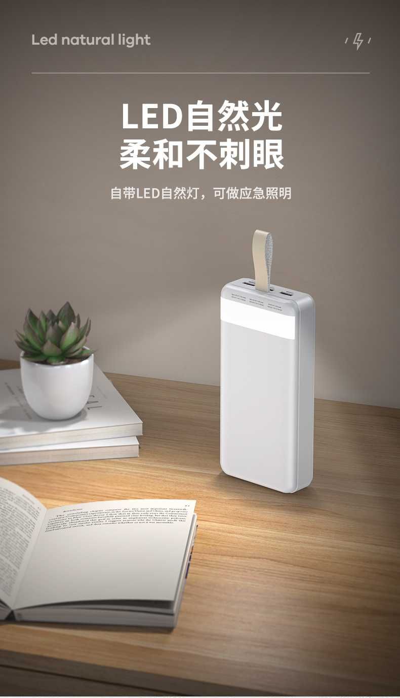 Remax RPP-183 Power Bank 30000mAh Leader Series PD 22.5W Fast Charging