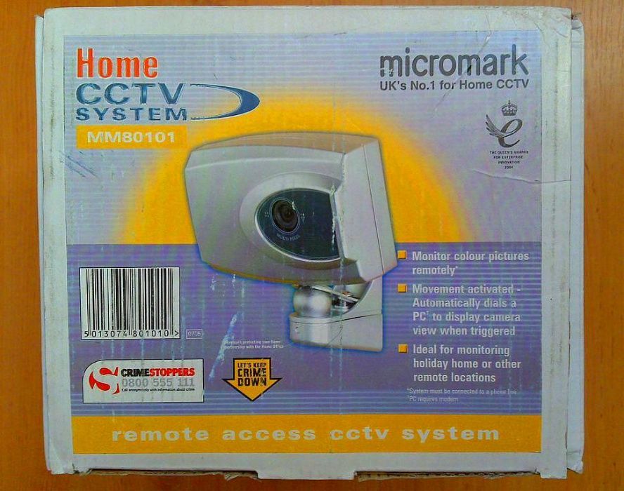 Чисто нови CCTV камери за видеонаблюдение Micromark от Англия