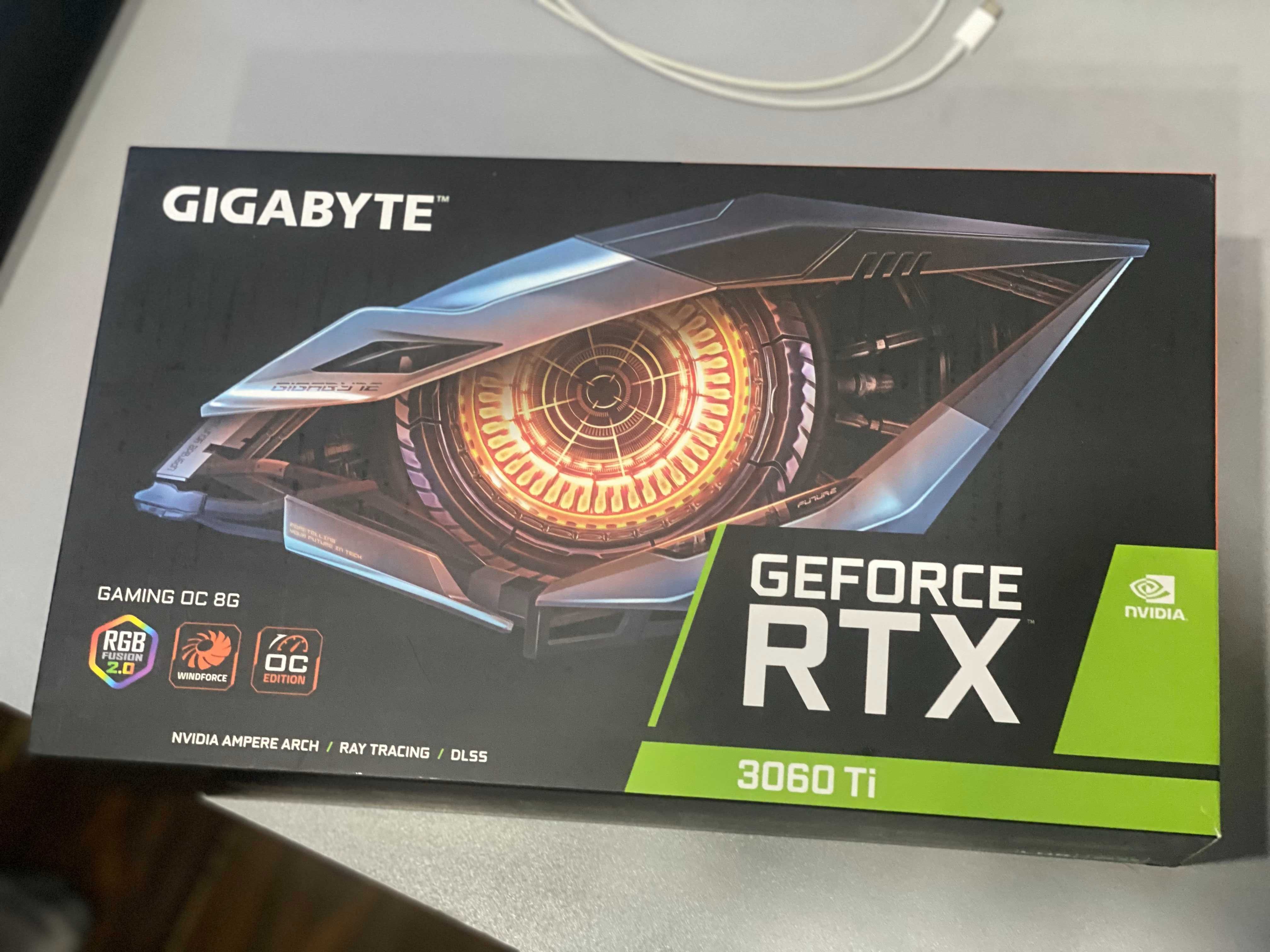 Видеокарта GIGABYTE GeForce RTX 3060 Ti GAMING OC