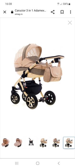 carucior 3 in 1 Adamex