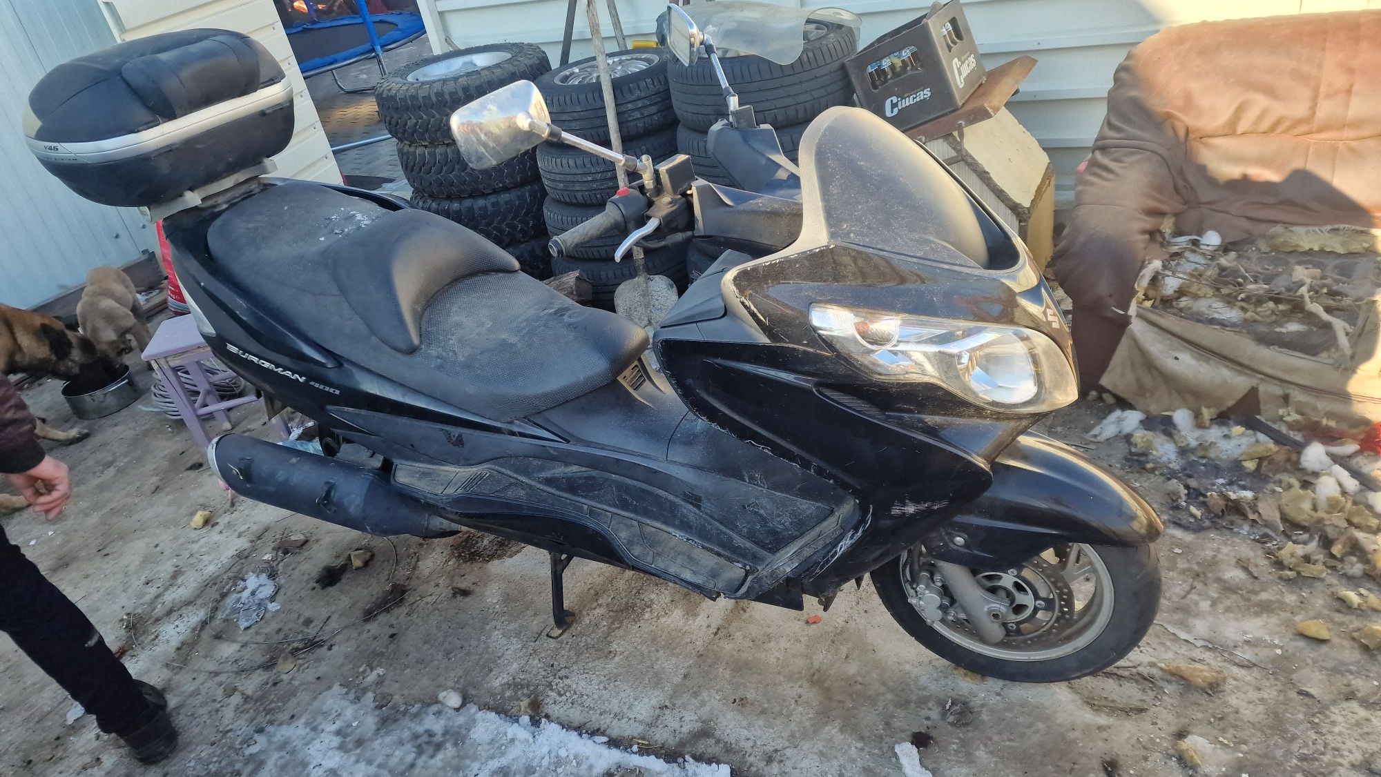 Suzuki burgman 400 piese dezmembrez