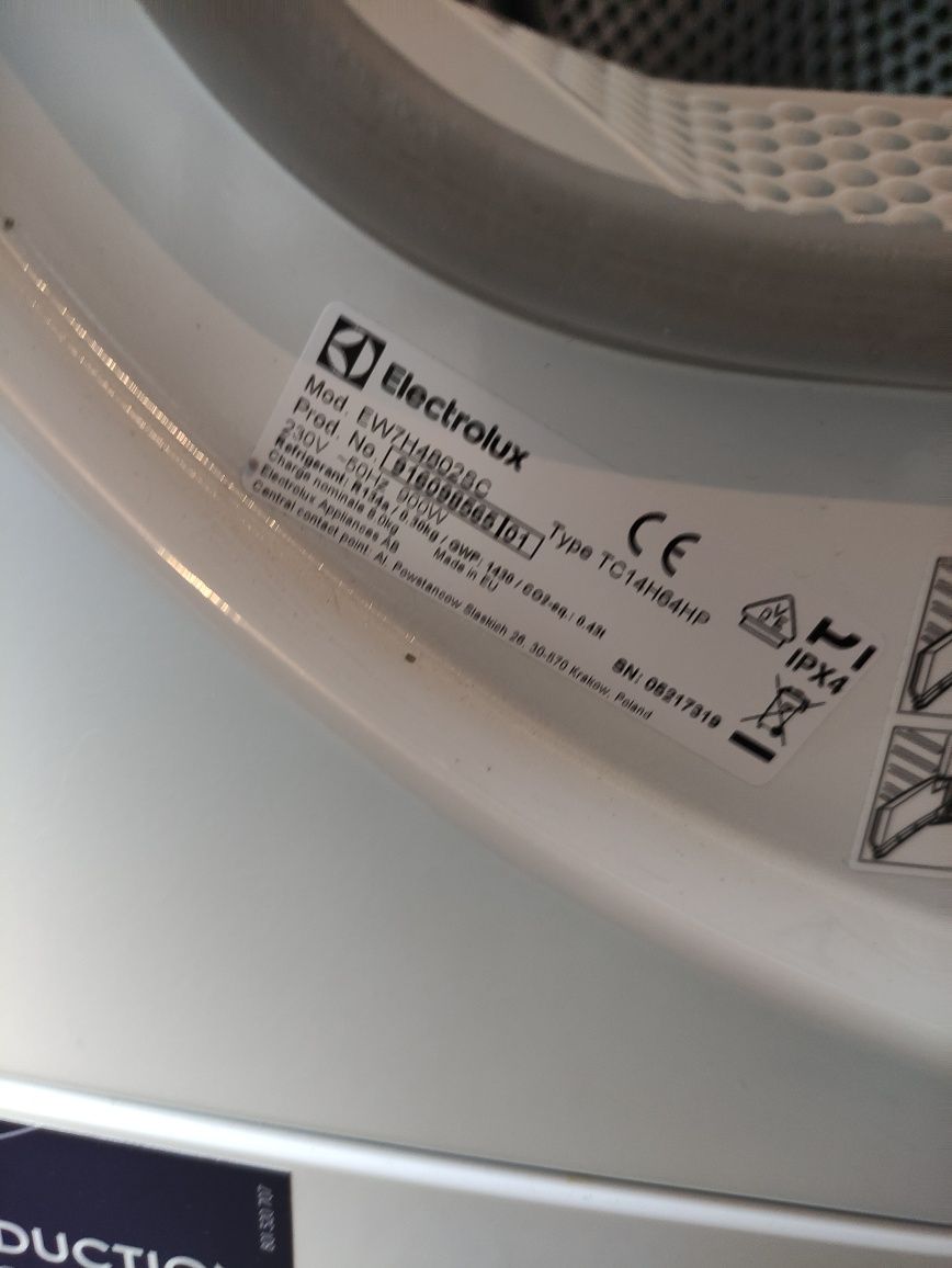 Сушилня Electrolux.8кг.Термопомпа..