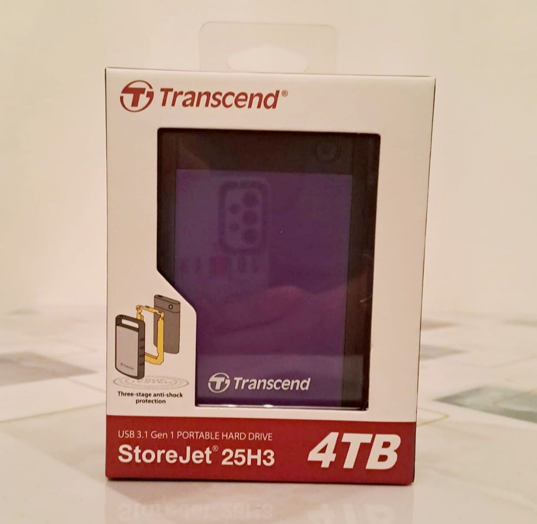 Внешний жесткий диск Тranscend 4TB