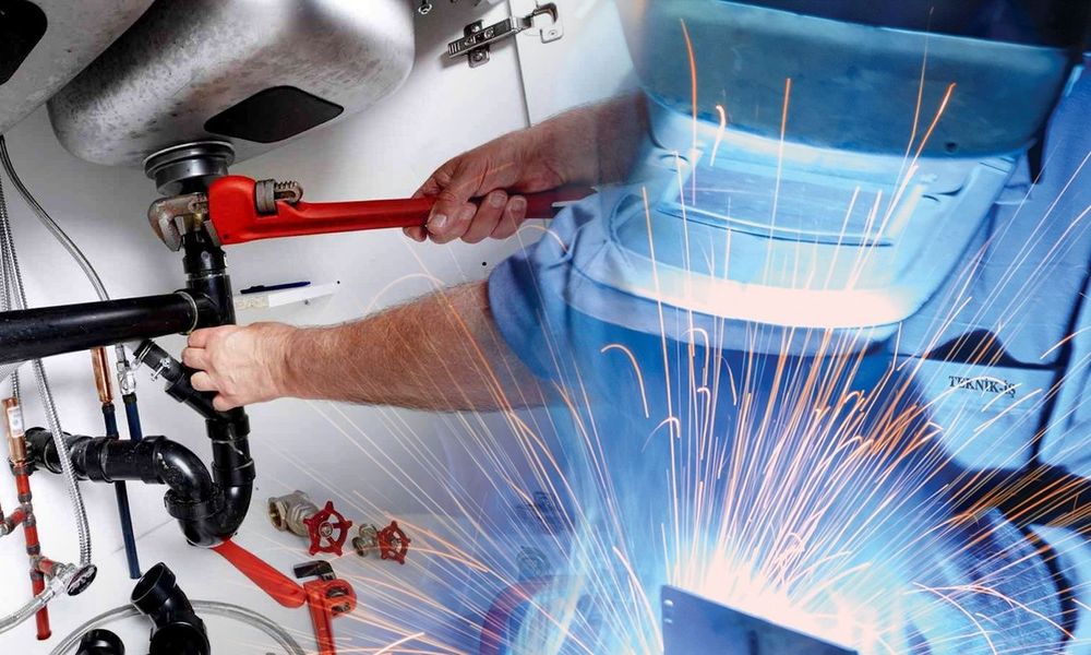 Услуги Газо сварки електро сварки и сантехника