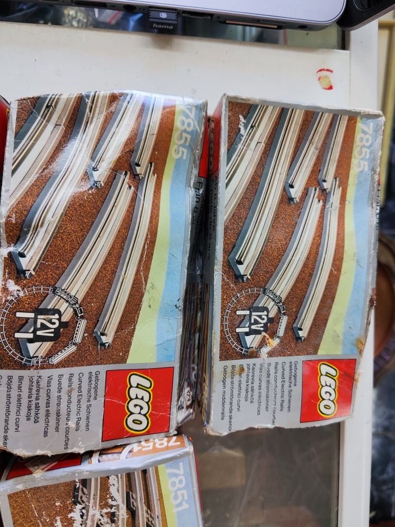 Лего релси влак 12 v lego 7850 7851