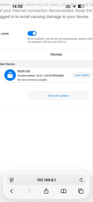 Router Huawei B535-232 GSM 4G+ LTE