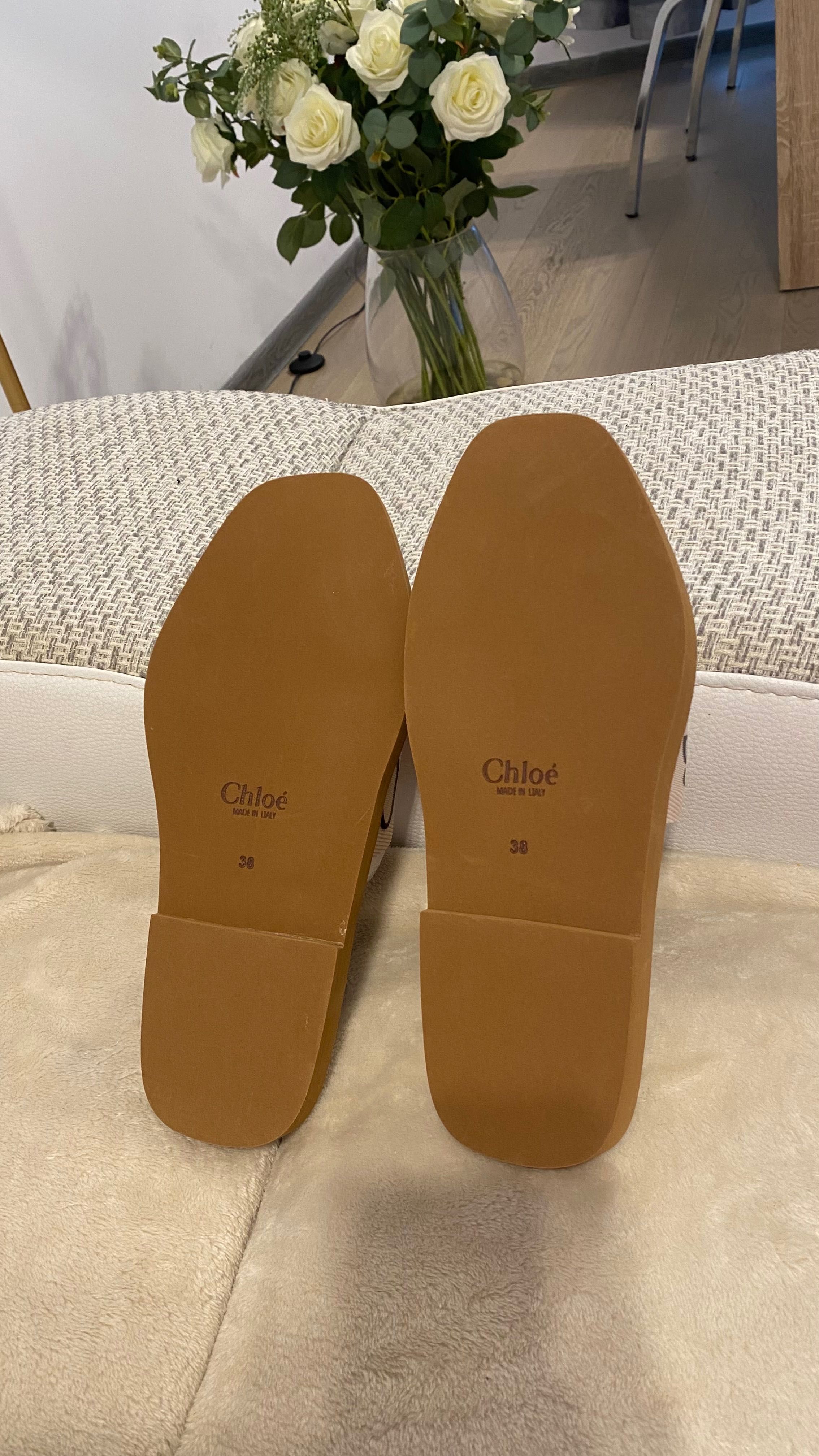 Chloe canvas bej 38