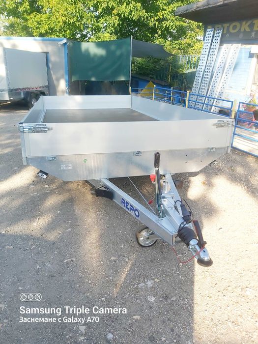 Ремарке Поп Индъстри 4.10 х 2.10 до 2700kg. -НОВО! НАЛИЧНО!