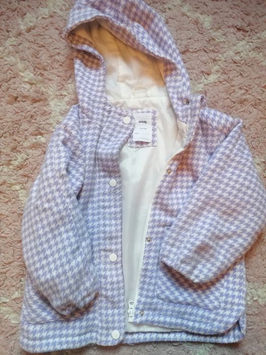 Лилаво палтенце 110 размер