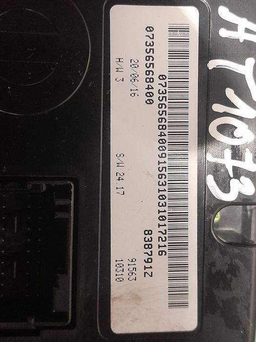 Panou Comanda AC Clima Fiat 500X Cross 2014 - 2018 (1073) 07356568400