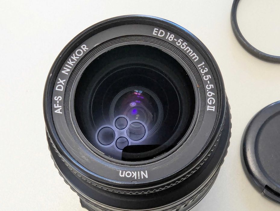 Vand Obiectiv Foto Nikon DX Nikkor 18-55 f3.5-5.6 GII ED, Filtru UV
