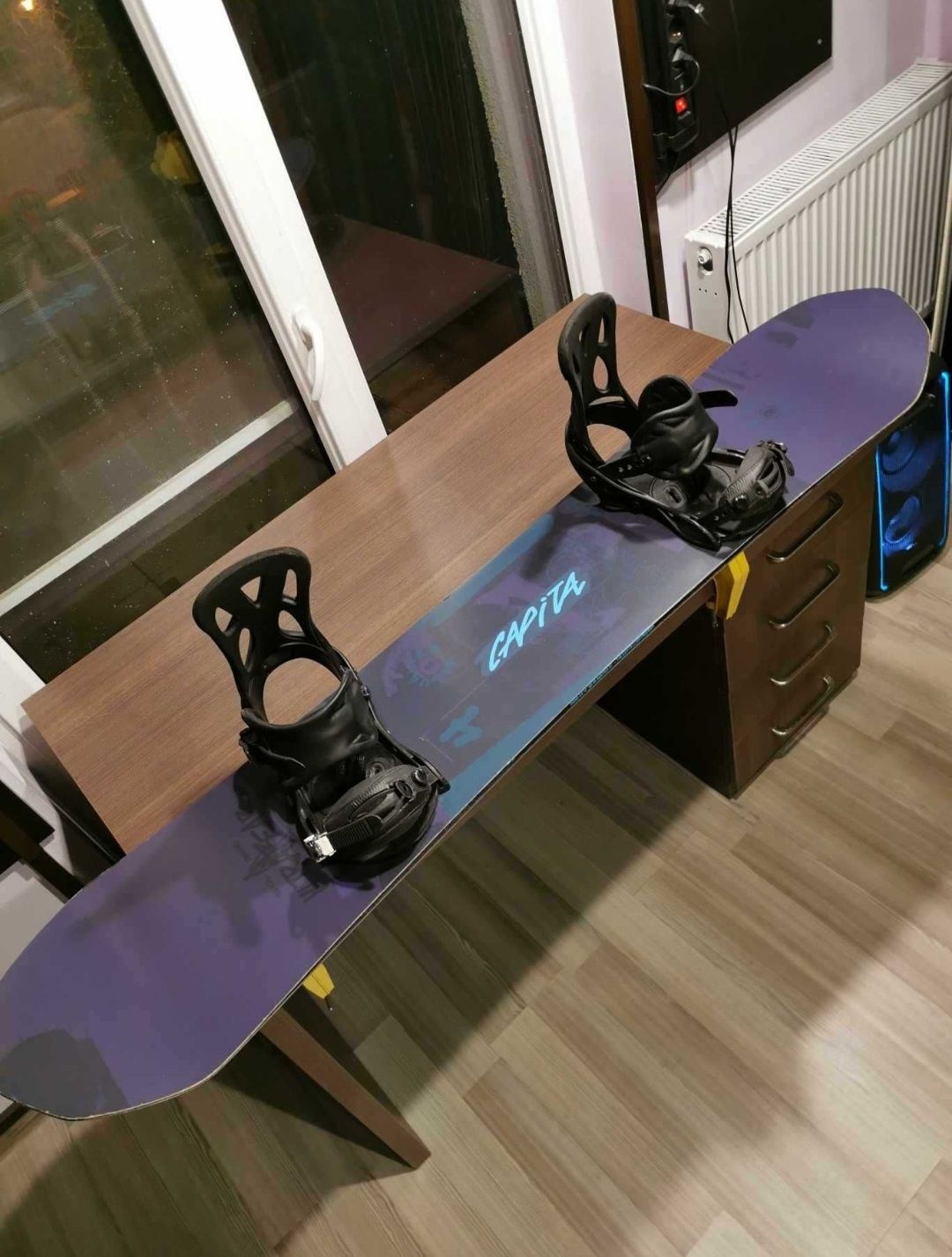 Snowboard Capita Ultra Fear 150cm cu legaturi burton cartel M