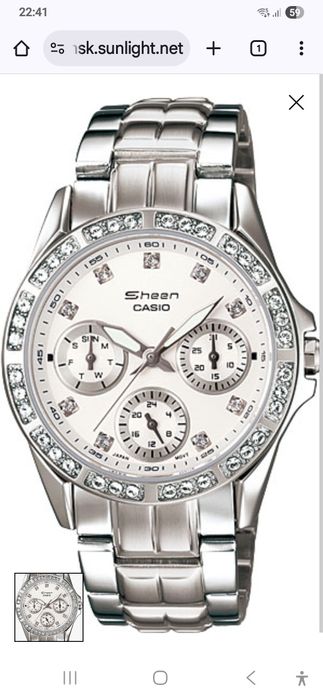 Оригинал Женские часы Sheen Casio