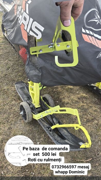 Suport ski snowmobil