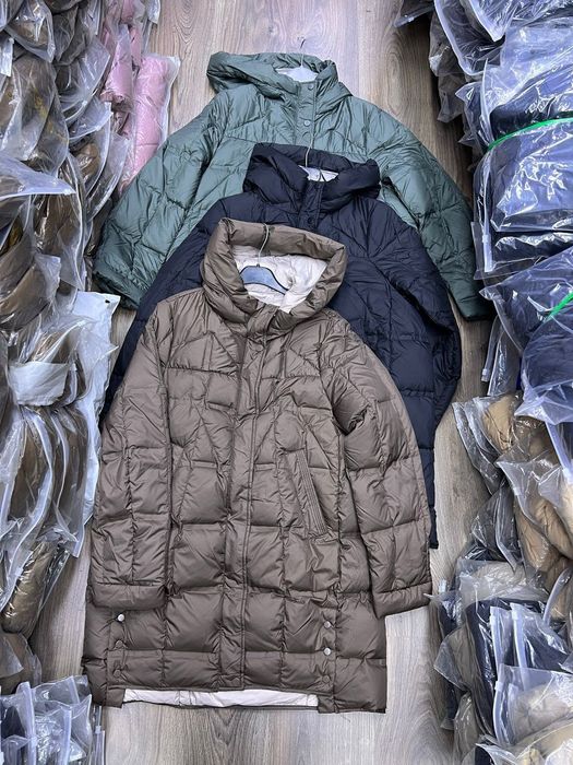 Удлинённые Куртки Пух 46/52