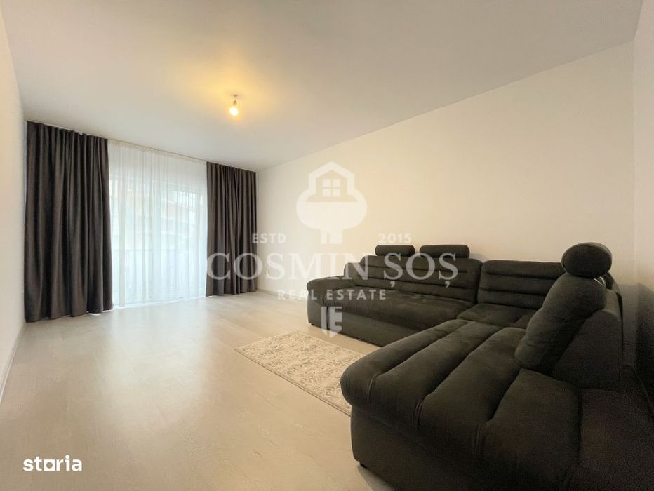 Apartament cu 2 camere de vanzare, cu parcare, Floresti