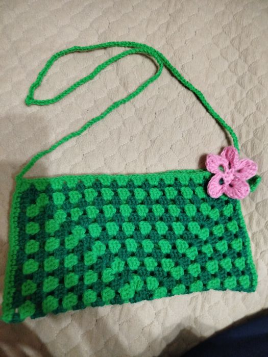 сумка зелёная ..