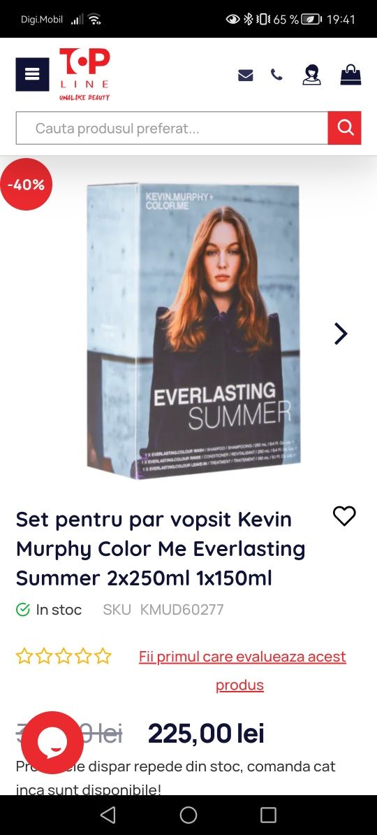 Set Kevin Murphy Color Me Everlasting Summer nou sigilat