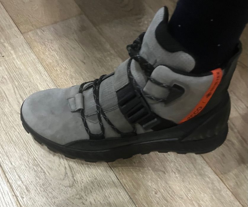 ECCO Men's Exostrike Gore-tex Waterproof Buckle Hiking Boot