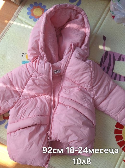 Запазени бебешки дрехи на символични цени от 0 до 18 месеца