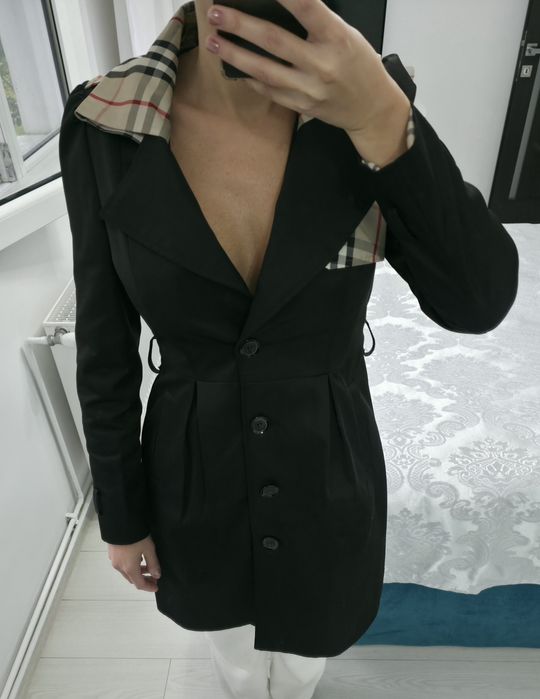 Palton Negru Elegant