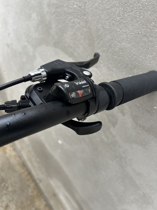 Rockrider st120 gri-portocaliu 27,5” + antifurt luma + ulei de lant