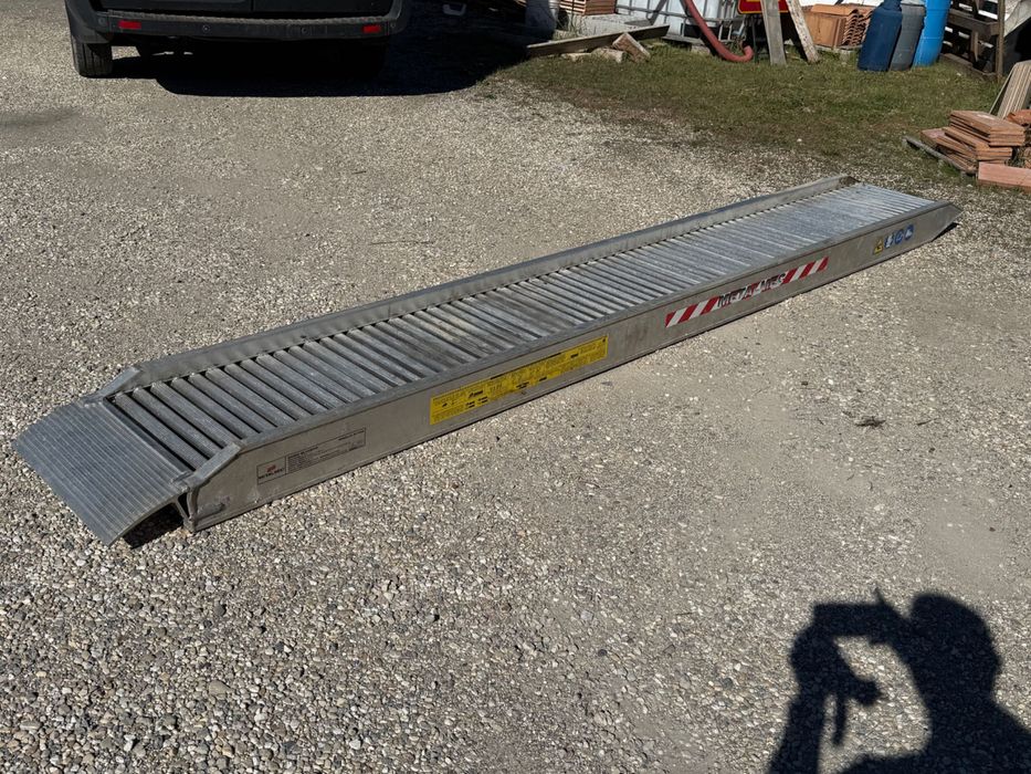 Rampa aluminiu 6 tone, 4 metri - rampe