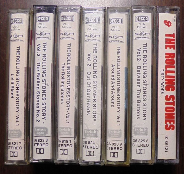 Vand caseta audio Rolling Stones -DECCA - stare ca noua !