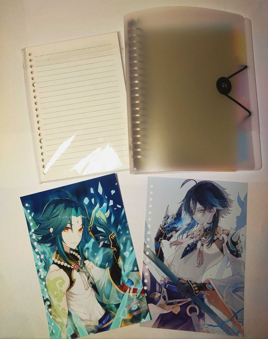 Блокноты по игре Genshin impact