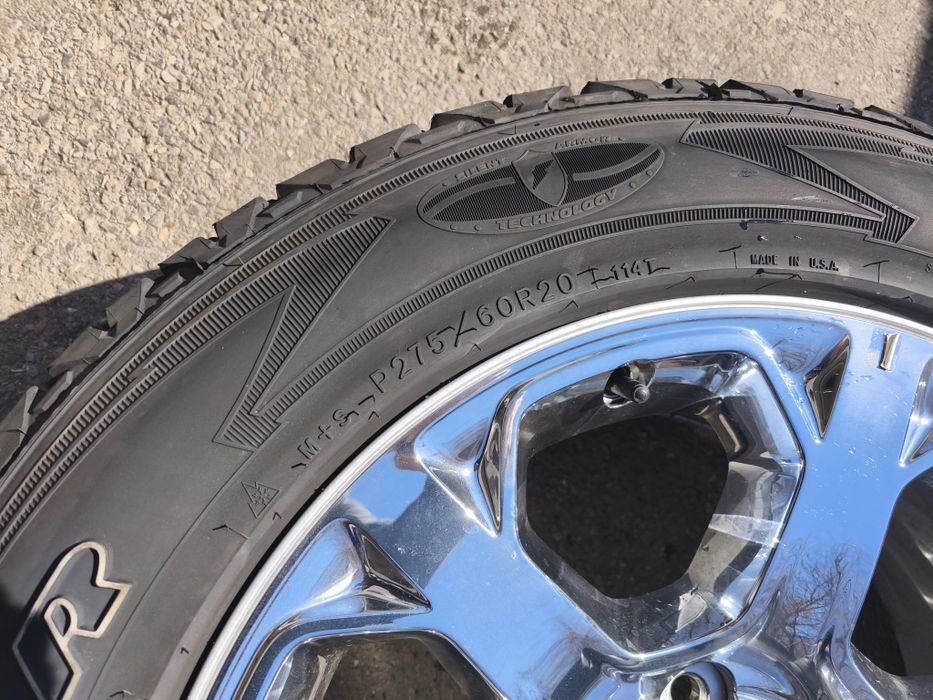 20" оригинална резервна джанта с гума за Dodge Durango...