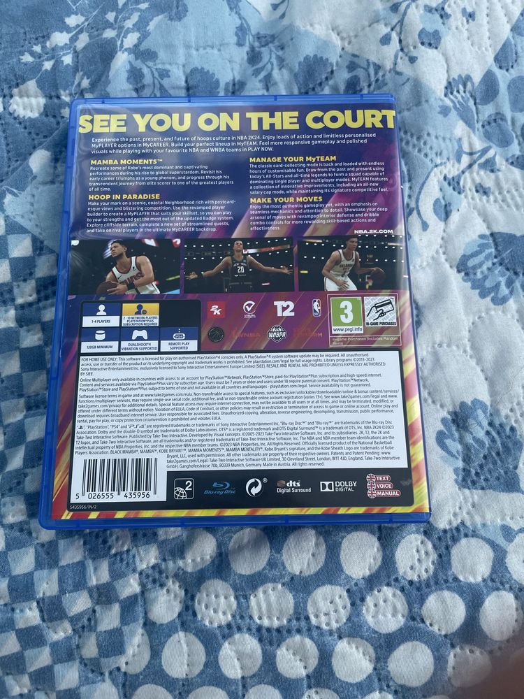 Игра nba 2K 24 за Ps4