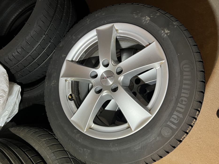 Jante 16 aliaj cu anvelope iarna 5x 112 wv skoda audi seat