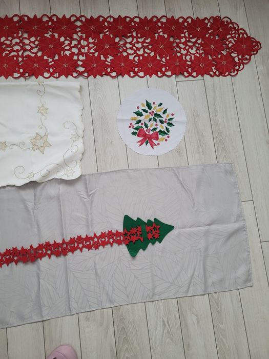 Fete de masa de Craciun 5 bucati