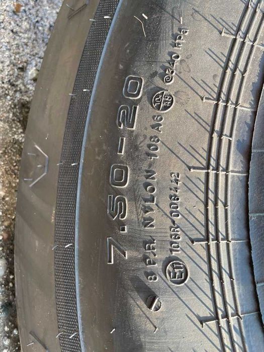 7.50-20 Cauciucuri noi cu 8PR garantie livrare rapida