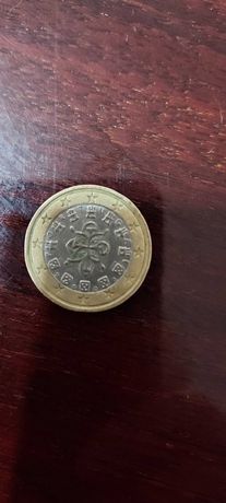 Vand moneda veche, de 1 Euro, an 2002