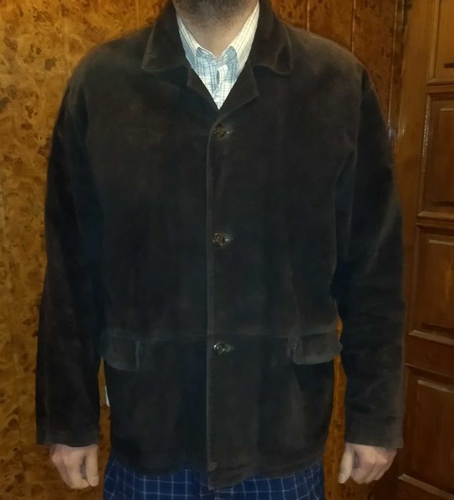 куртка замша Levi's 56 раз. original made in USA!!