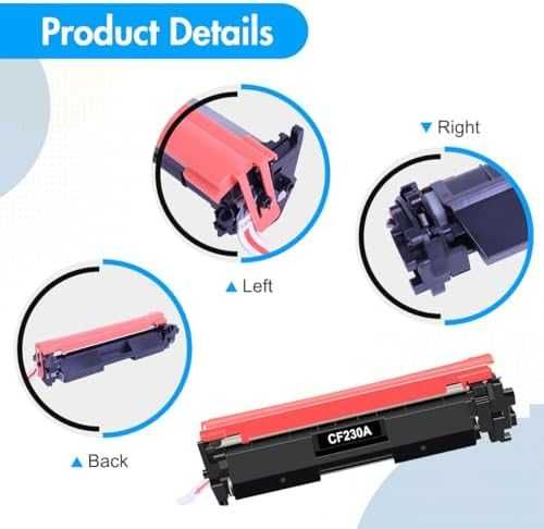 Черен тонер CF230A 30A съвместим с HP M203 M227 серия мастило принтер