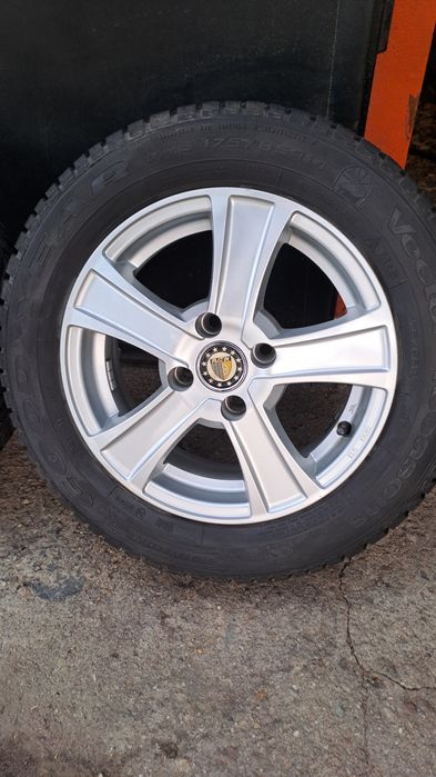 14" 4X100mm Алуминиеви джанти с Гуми 175/65/14 Подарък, 4x100
