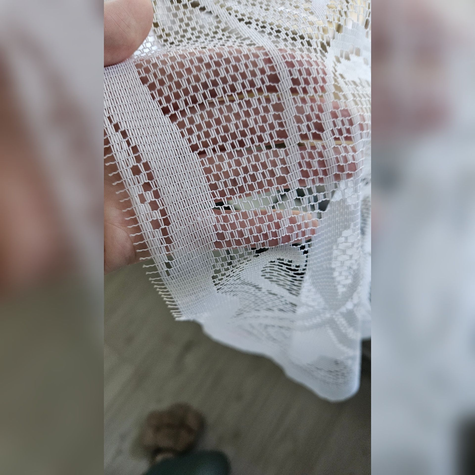 Нежная тюль на кухню