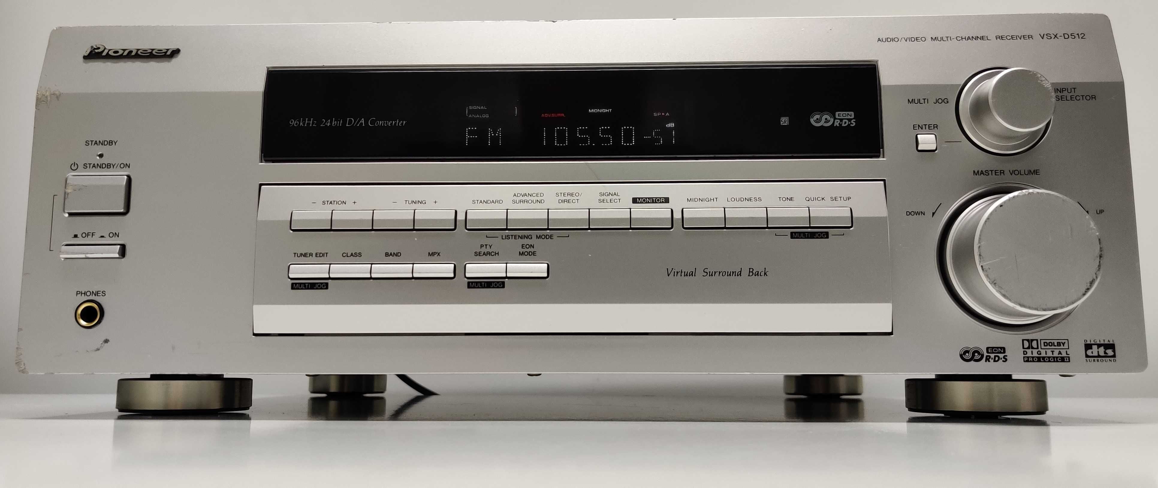 Pioneer VSX D 512 S muzica filme 5.1 amplif multicanal statie muzica