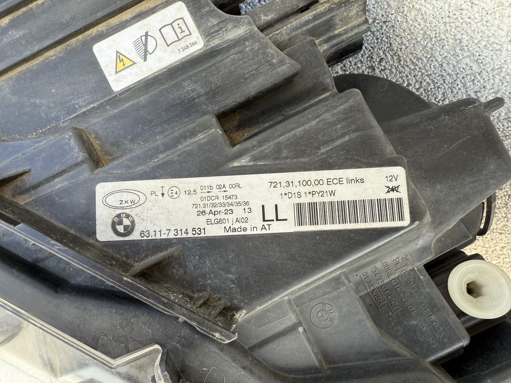 Far stanga BMW Seria3 F30 F31 NFL Xenon Original Europa