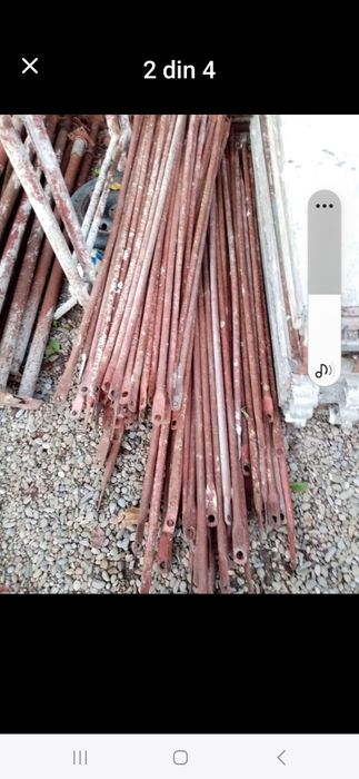 Vând bare schela metalica