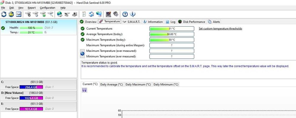 Hard Disk Laptop Seagate Momentus Thin  1TB, 5400rpm, 8MB, SATA 2