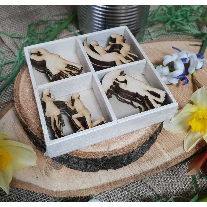 Кутия с крафт елементи