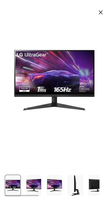 Monitor Gaming LG Ultragear 27" Full HD 165hz display nou pe garantie