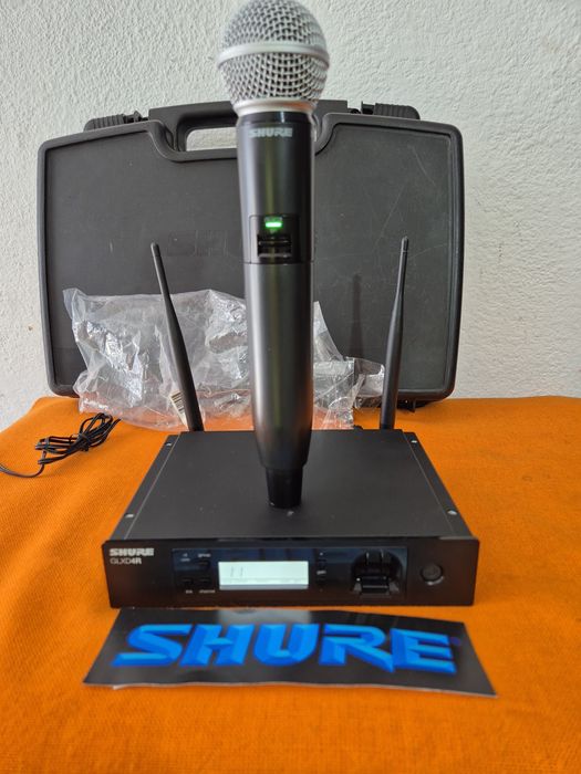 Shure GLXD4R cu SM58 Profesionale wirless