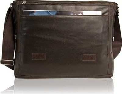 Geanta laptop Daniel  Ray   geanta birou MILANO maro  si   negre ,