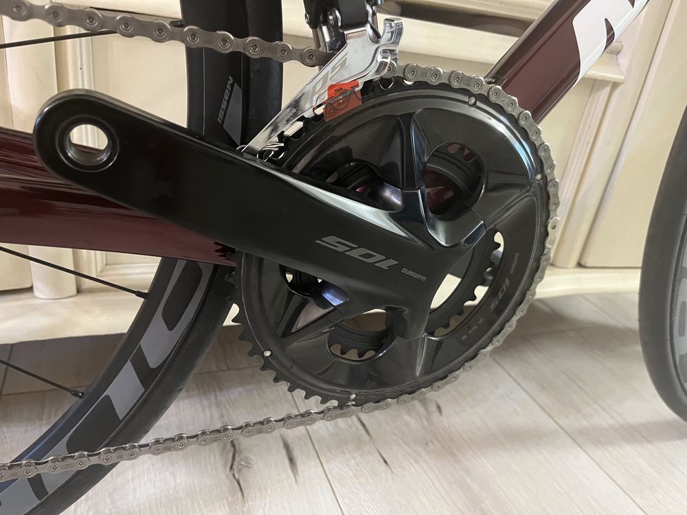 Bicicleta Massi team full carbon echipare 105 el 2025 marime 54 ,