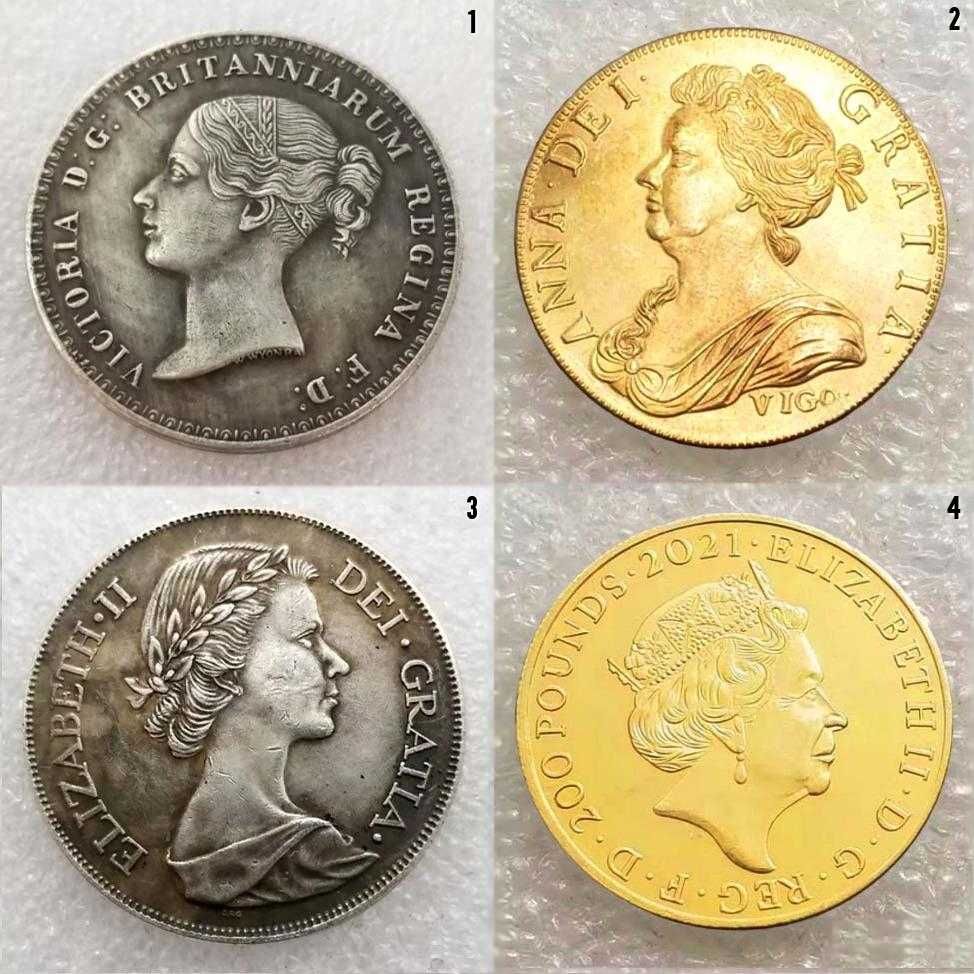 Moneda comemorativa Great Britain USA